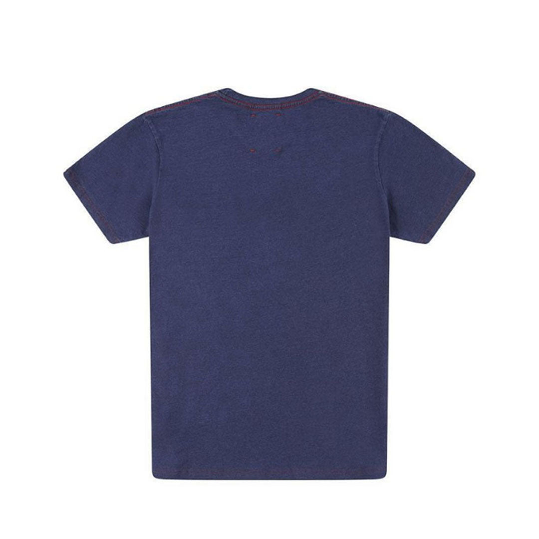 DEUS EX MACHINA All Caps Indigo Tee Shirt