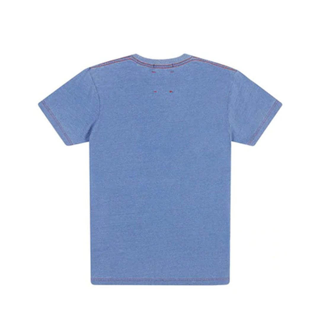DEUS EX MACHINA All Caps Indigo Tee Shirt