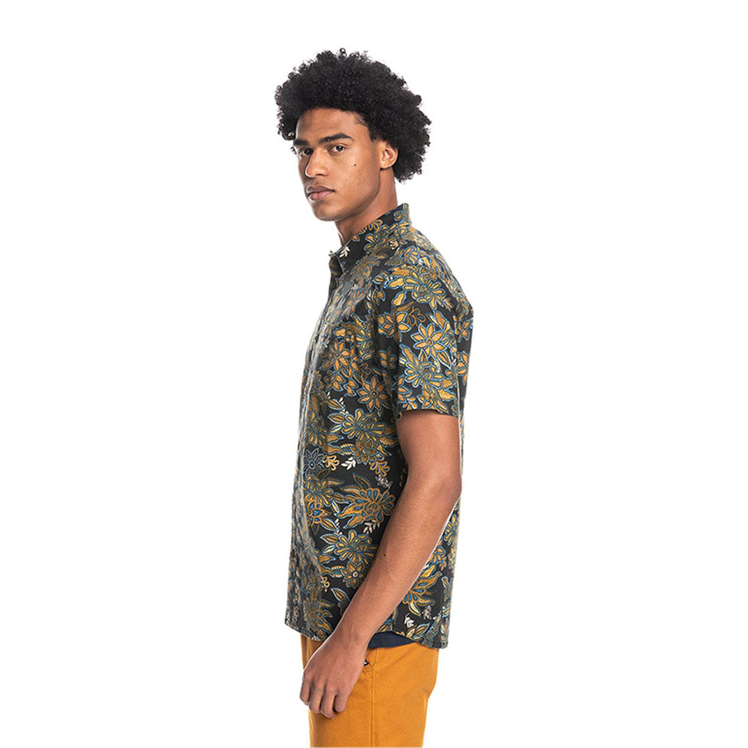 QUIKSILVER Drop Out Men's Polo Shirt Short Sleeve