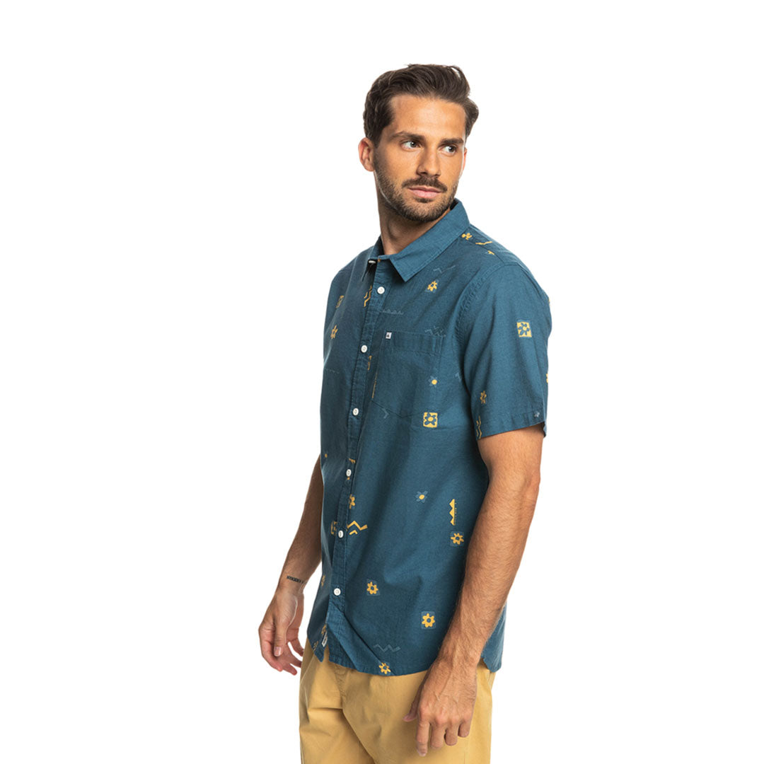 QUIKSILVER Mini Mark Men's Polo Shirt Short Sleeve