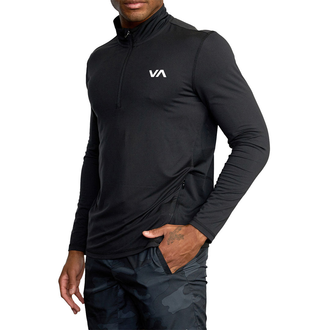 RVCA Sprtvnt Ls Halfzi Pullover Men's Sports
