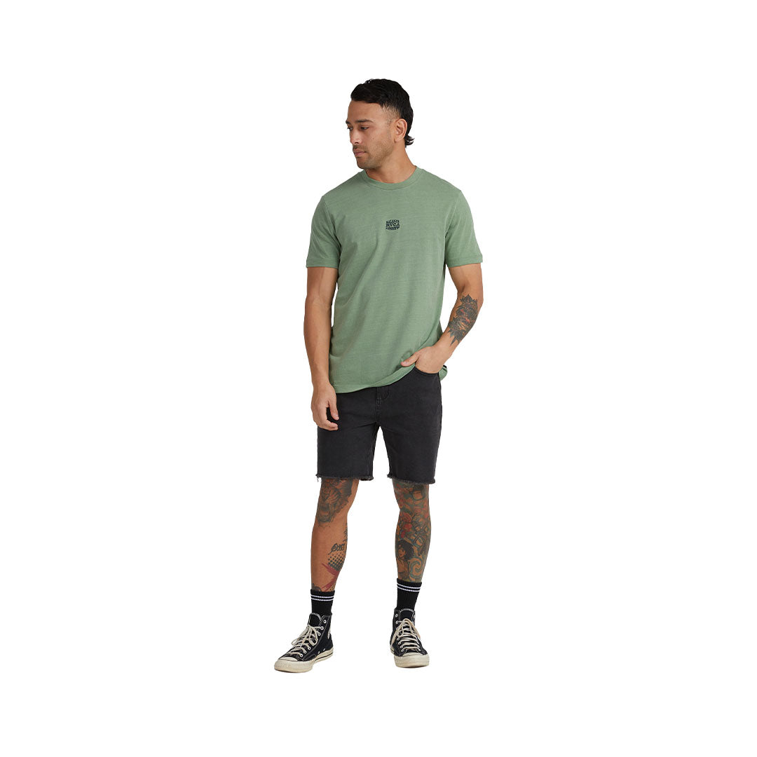RVCA Bvrger Ss Tee Men's Apparel