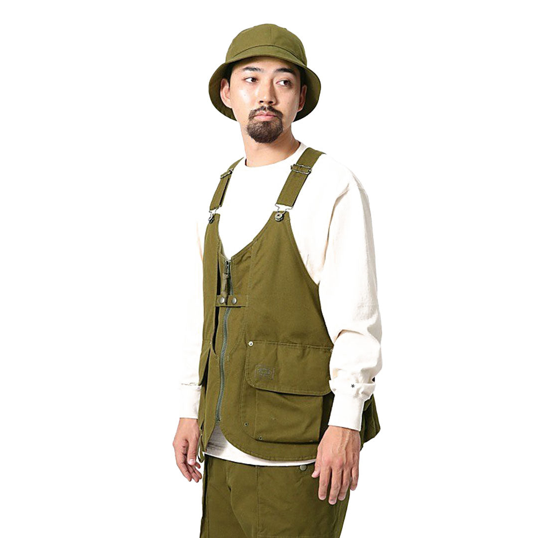 SNOW PEAK Takibi Canvas Vest Olive