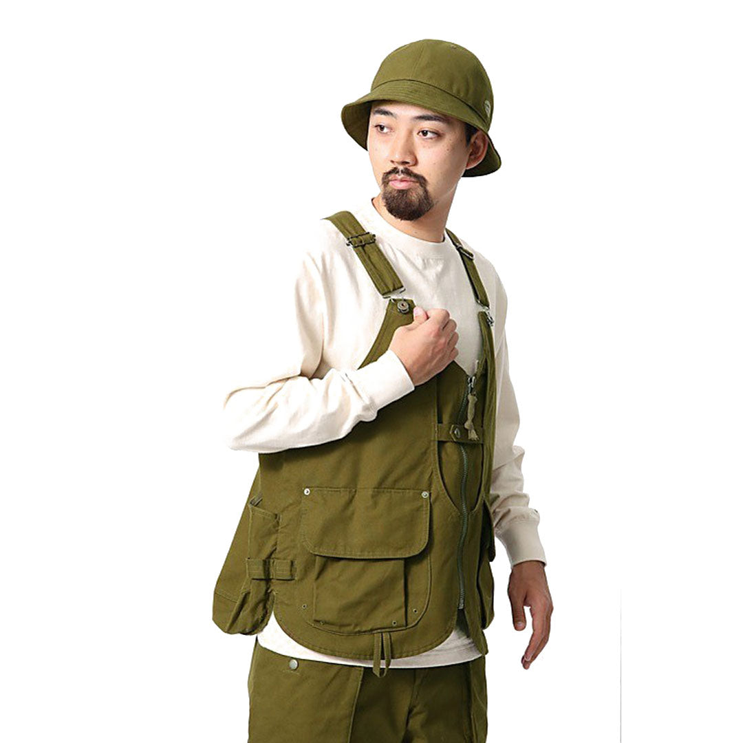 SNOW PEAK Takibi Canvas Vest Olive
