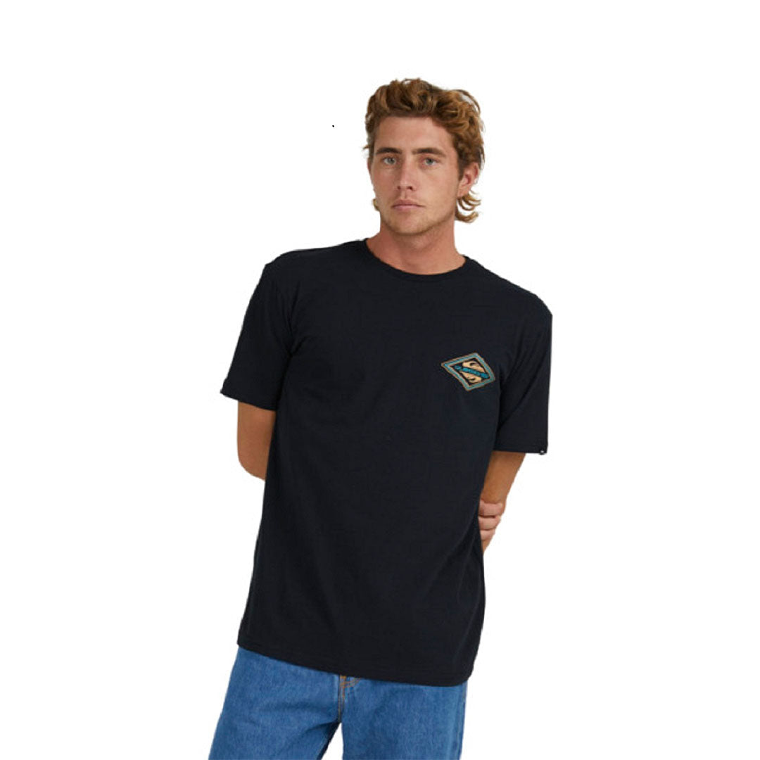 QUIKSILVER Reverse Logo Ss Men's Tshirt Regular Fit