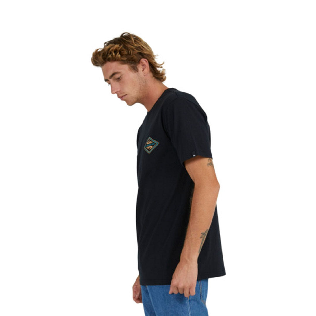 QUIKSILVER Reverse Logo Ss Men's Tshirt Regular Fit
