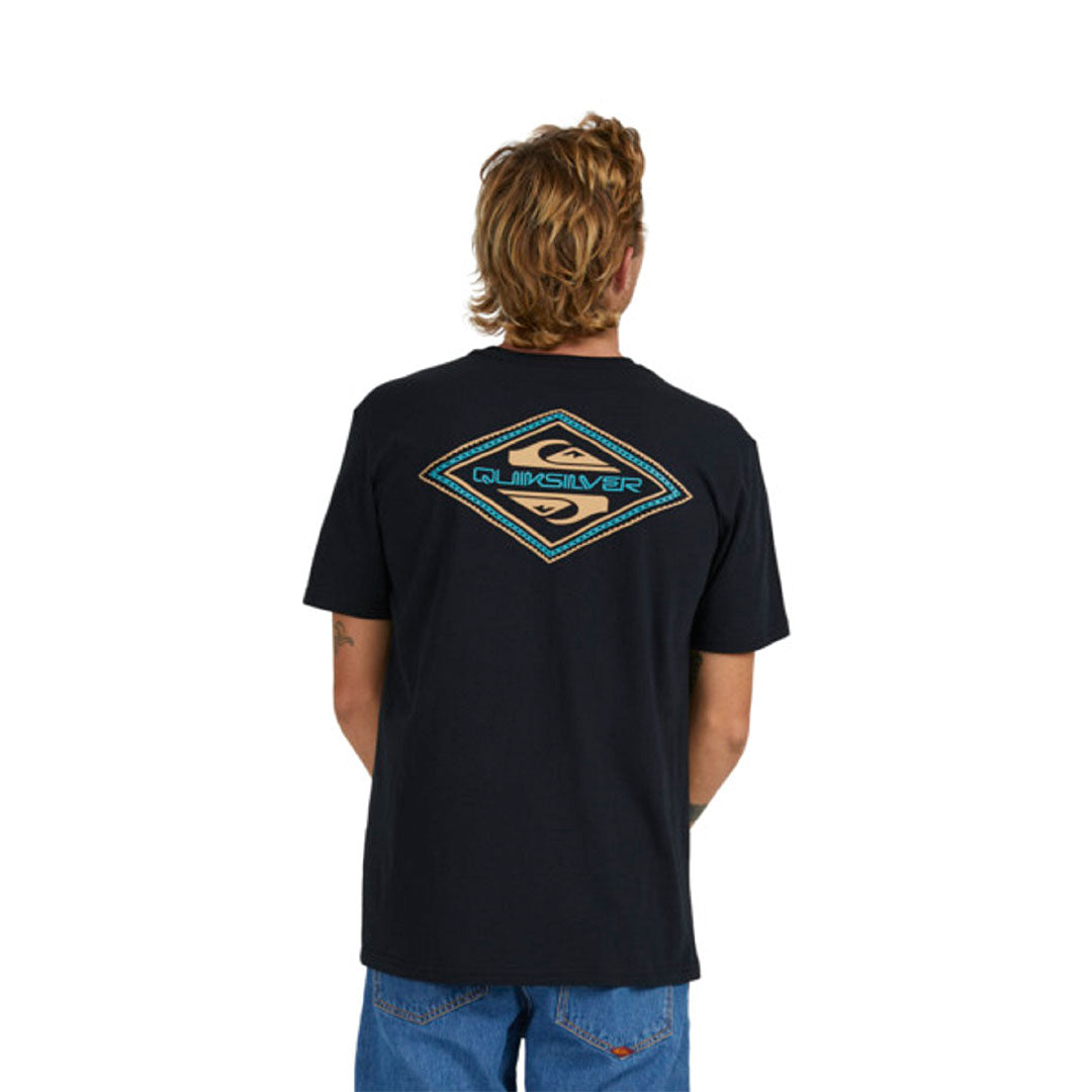 QUIKSILVER Reverse Logo Ss Men's Tshirt Regular Fit