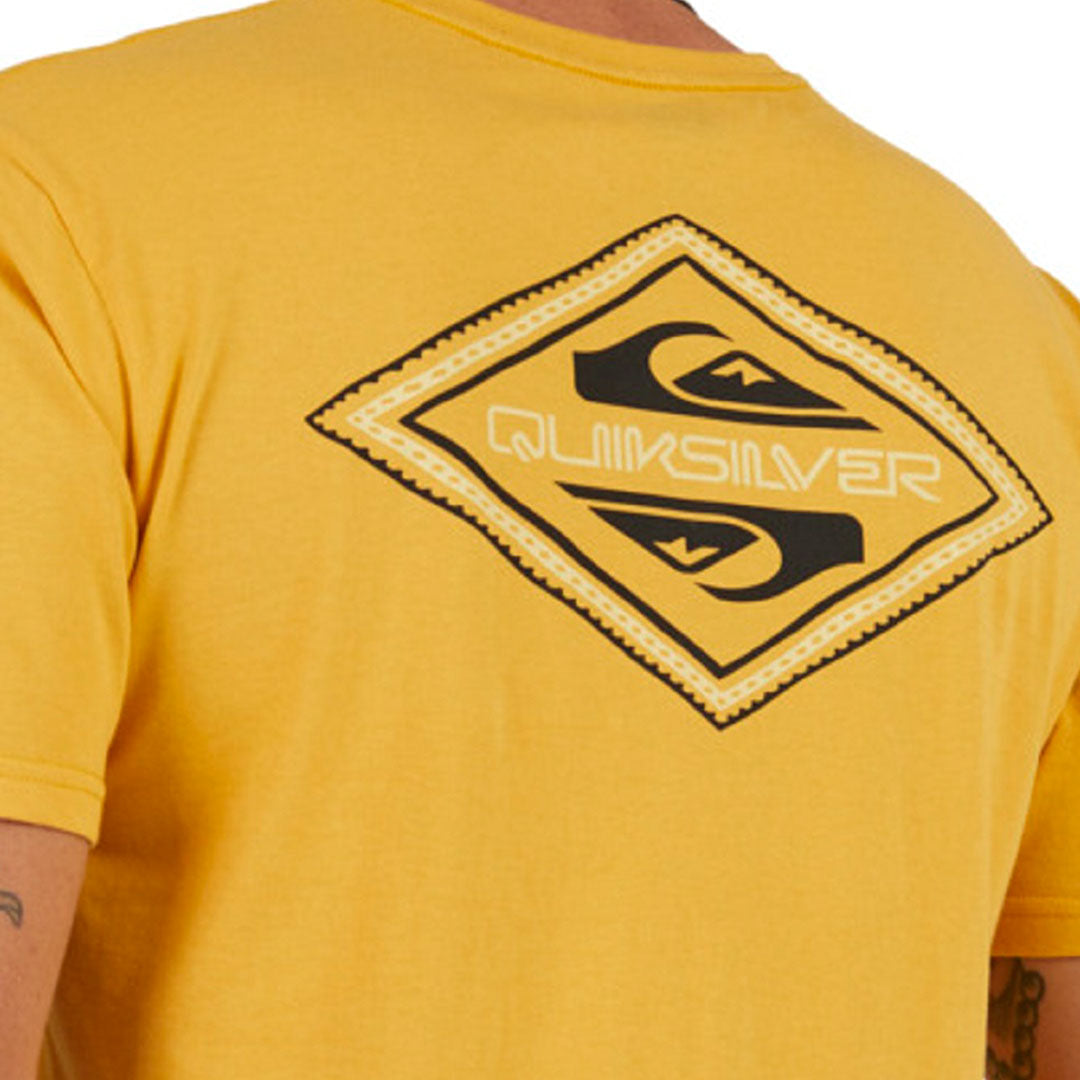 QUIKSILVER Reverse Logo Ss Men's Tshirt Regular Fit