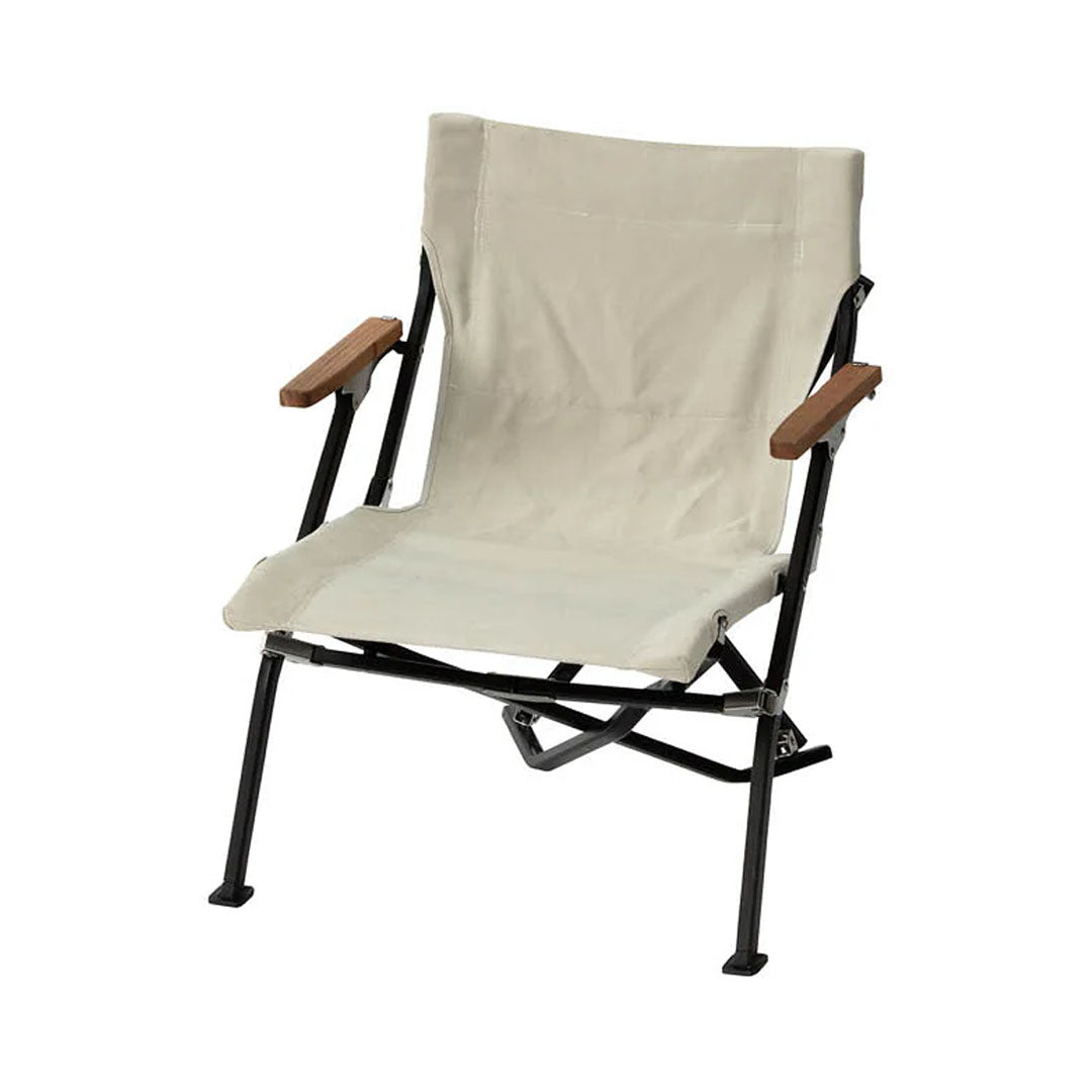 SNOW PEAK Low Chair Short Ivory