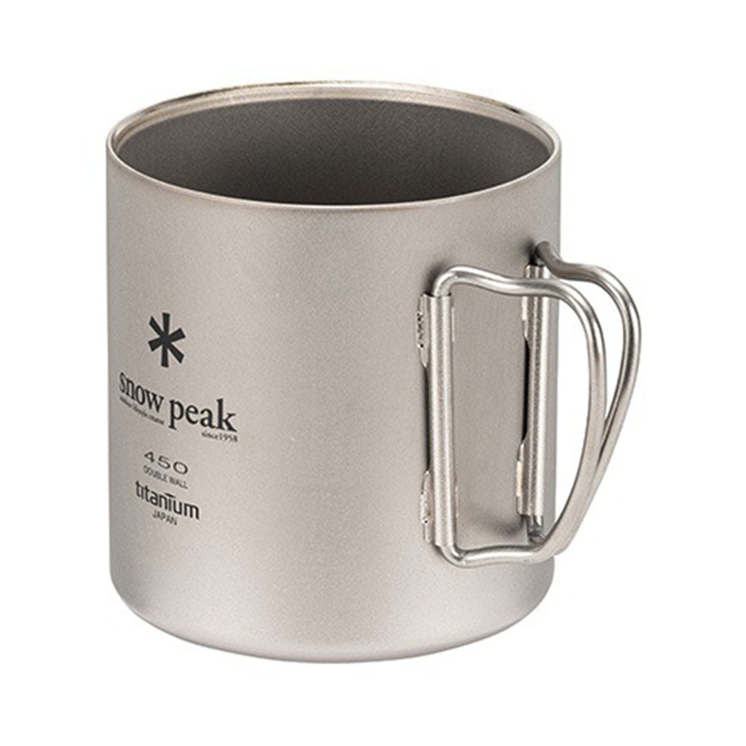 SNOW PEAK TITANIUM DOUBLE WALL CUP 450