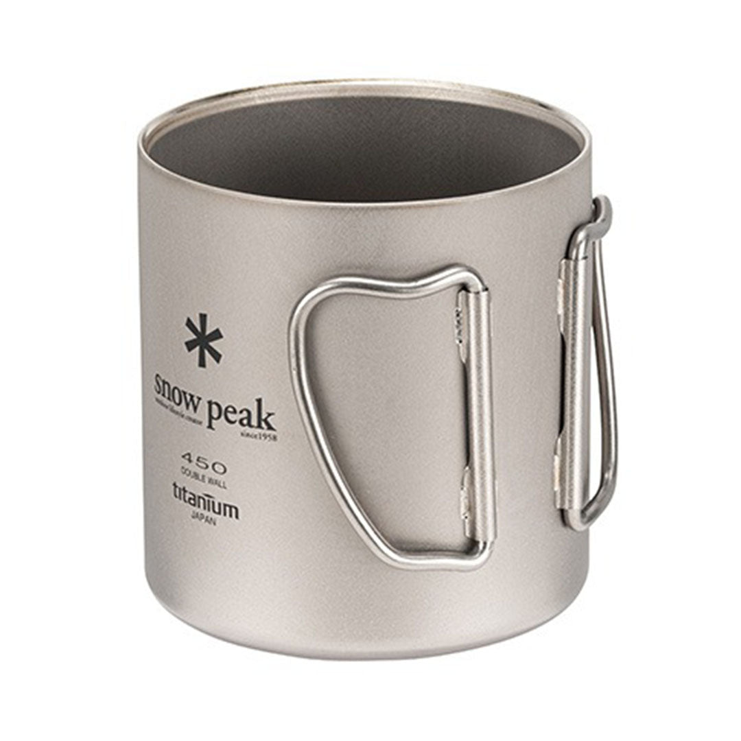SNOW PEAK TITANIUM DOUBLE WALL CUP 450