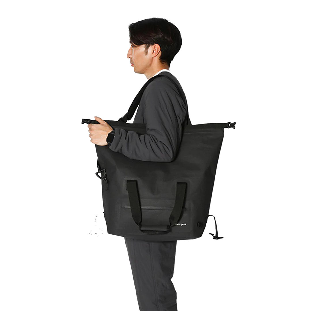 SNOW PEAK Dry Boston Bag One Black Duffel