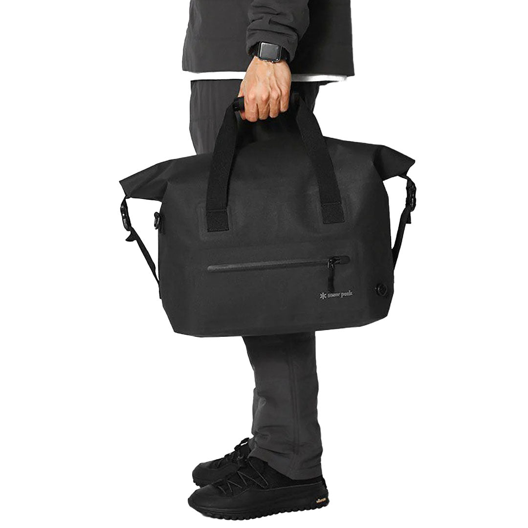 SNOW PEAK Dry Boston Bag One Black Duffel