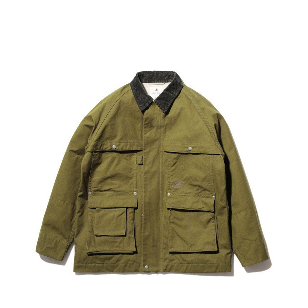 SNOW PEAK Takibi Canvas Jacket Olive Olive