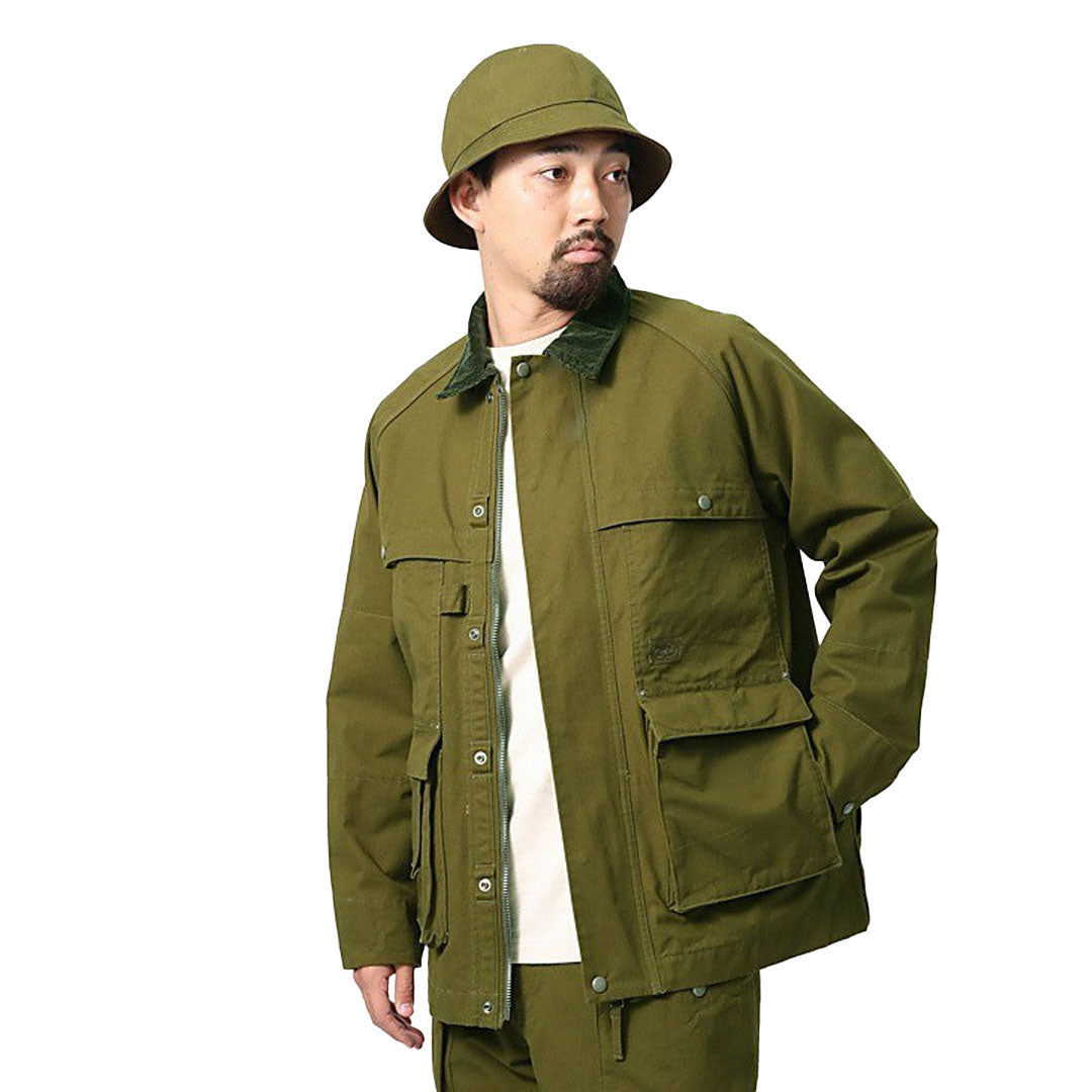 SNOW PEAK Takibi Canvas Jacket Olive Olive