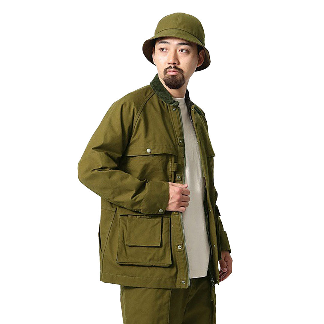 SNOW PEAK Takibi Canvas Jacket Olive Olive