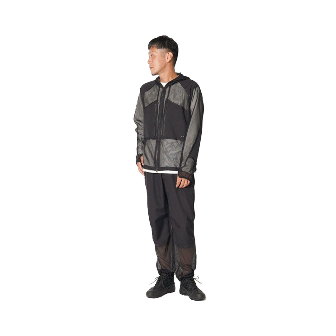 SNOW PEAK Insect Shield Mesh Jacket M Black Black