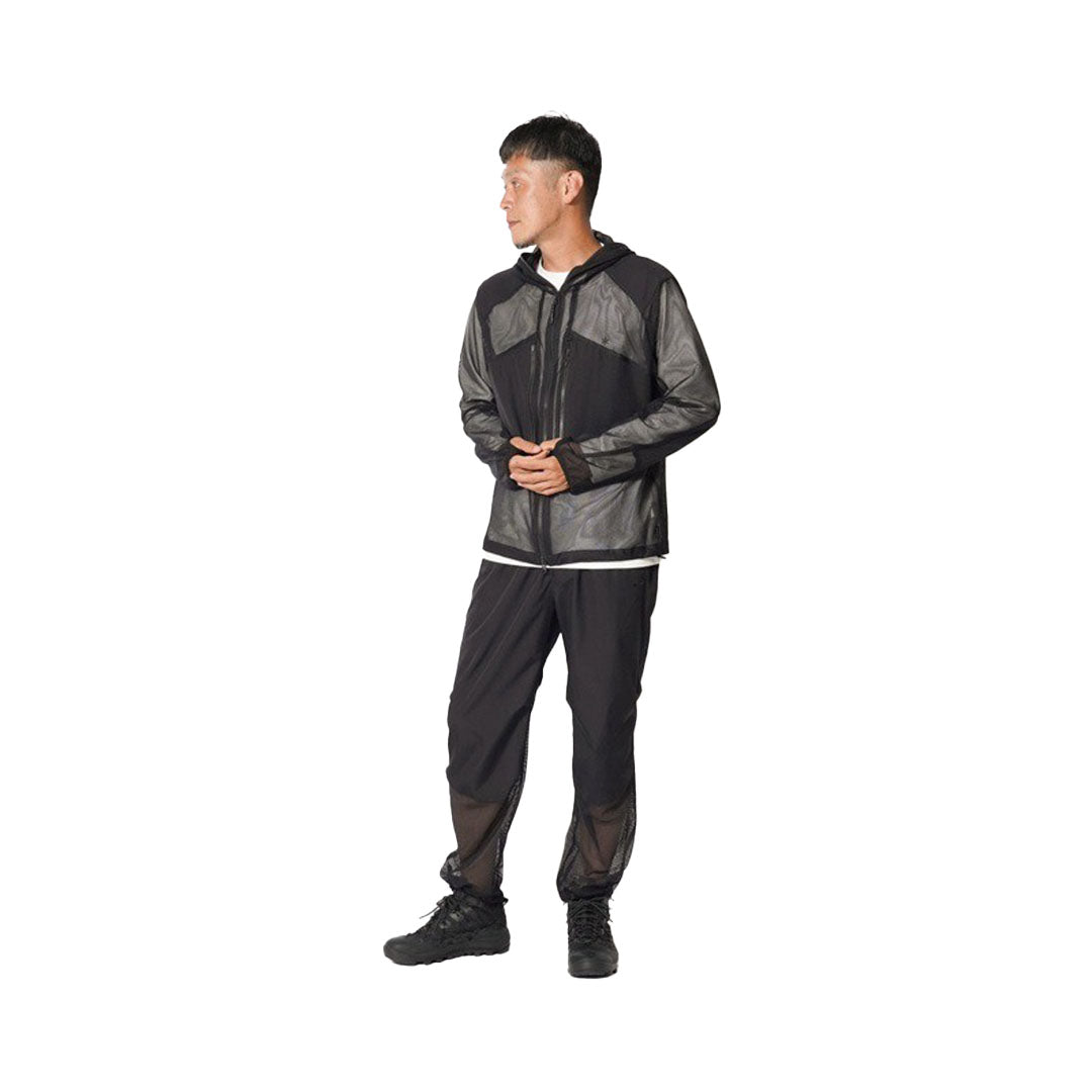 SNOW PEAK Insect Shield Mesh Jacket M Black Black