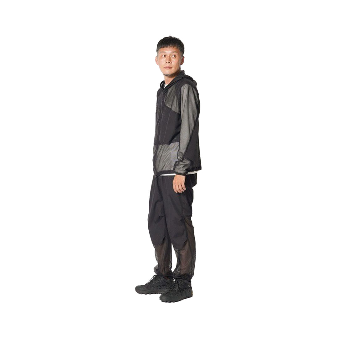 SNOW PEAK Insect Shield Mesh Jacket M Black Black