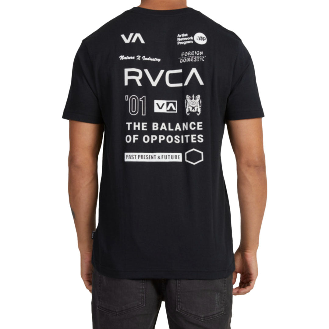 RVCA Domestic Ss Tee Men's Apparel