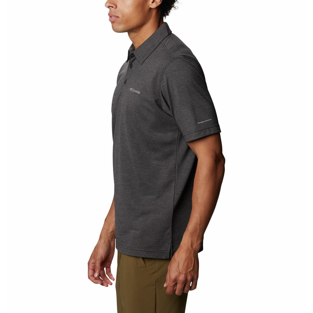 COLUMBIA SPORTSWEAR Havercamp Pique Polo Short Sleeves Shirt Black