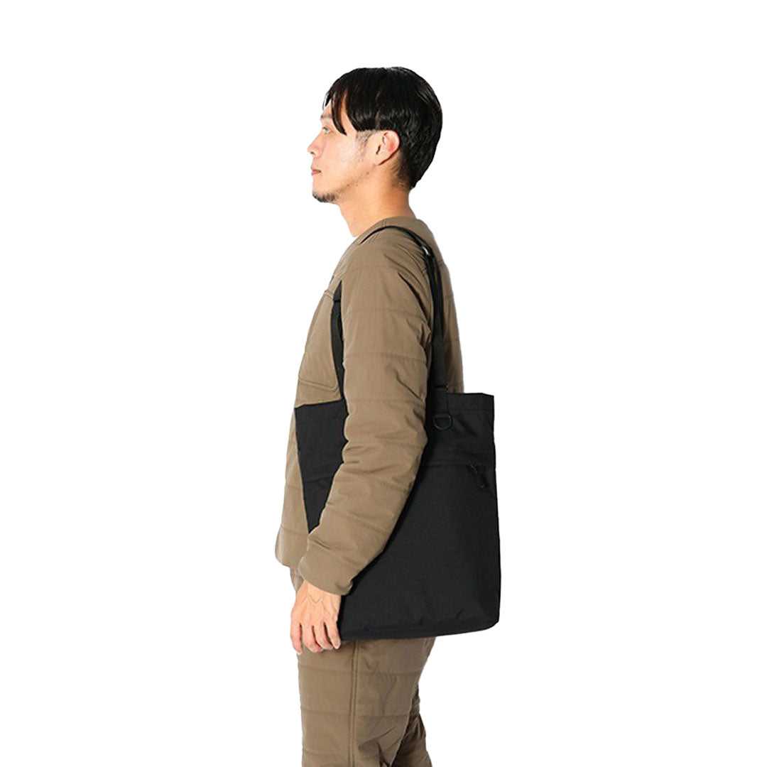 SNOW PEAK Everyday Use 2way Tote Bag One Black Shoulder Bag