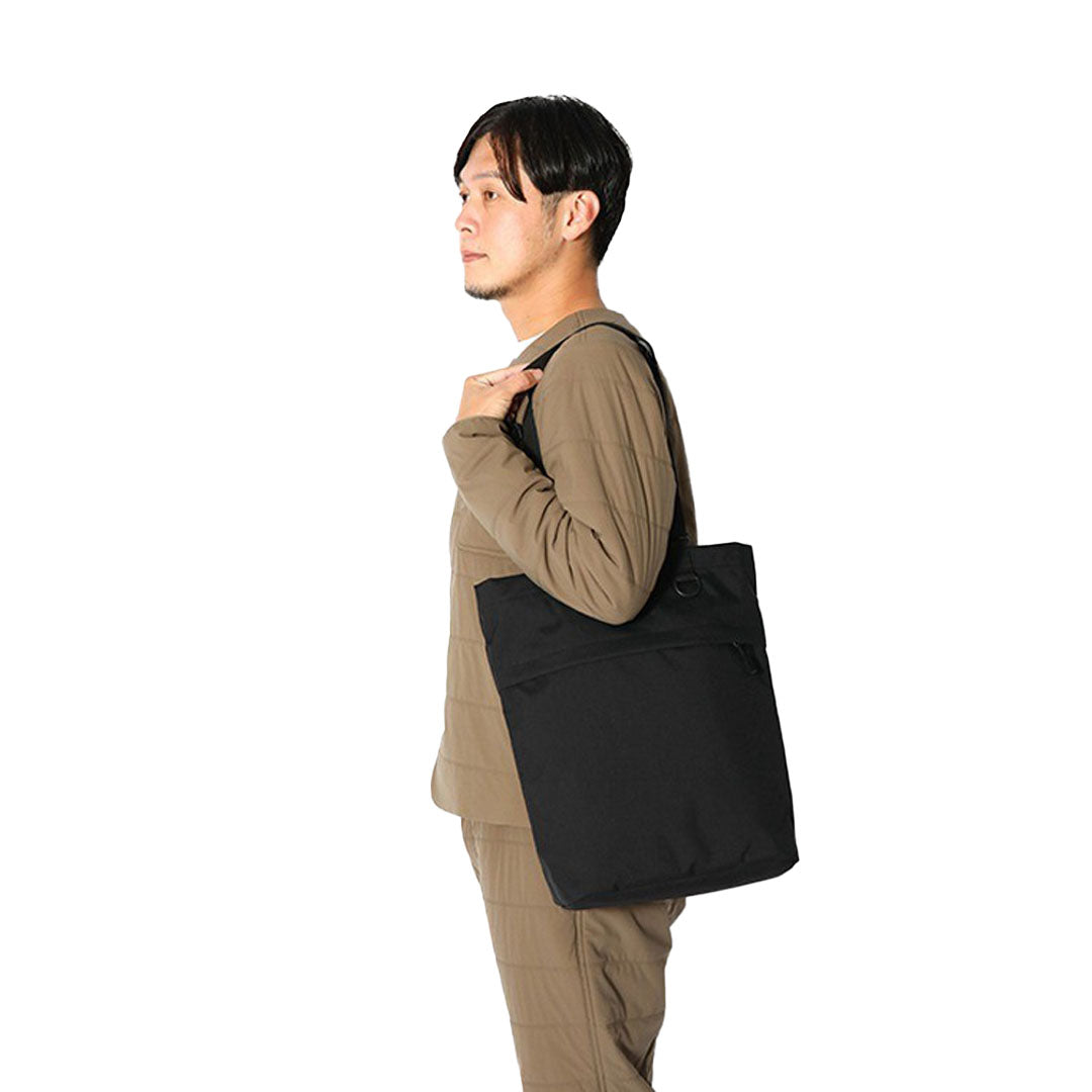 SNOW PEAK Everyday Use 2way Tote Bag One Black Shoulder Bag