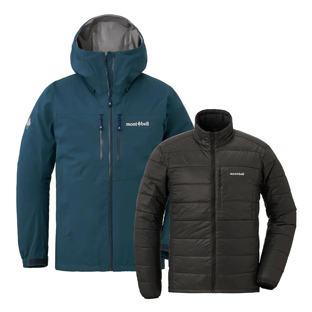 MONTBELL 3in1 Fall Line Parka M'S Tri-Climate Jacket