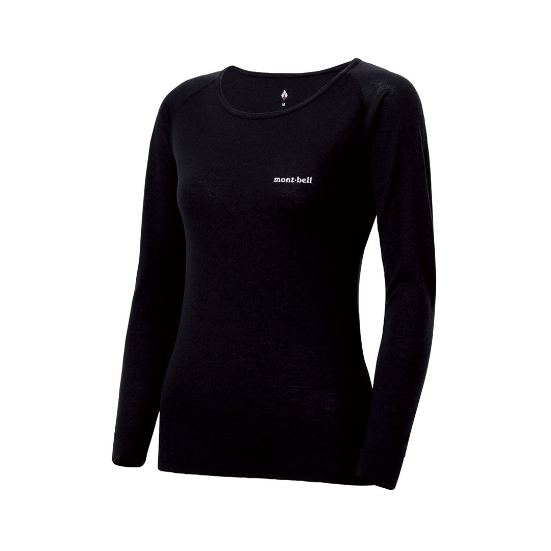 Montbell Womens SPMW Round Neck Shirt Baselayer Winter Shirt