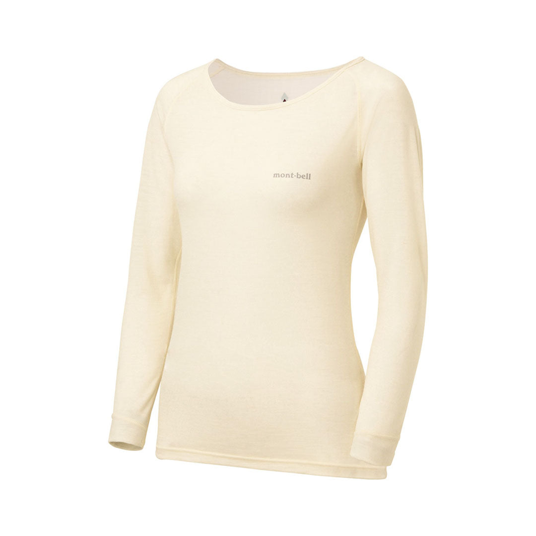 Montbell Womens SPMW Round Neck Shirt Baselayer Winter Shirt