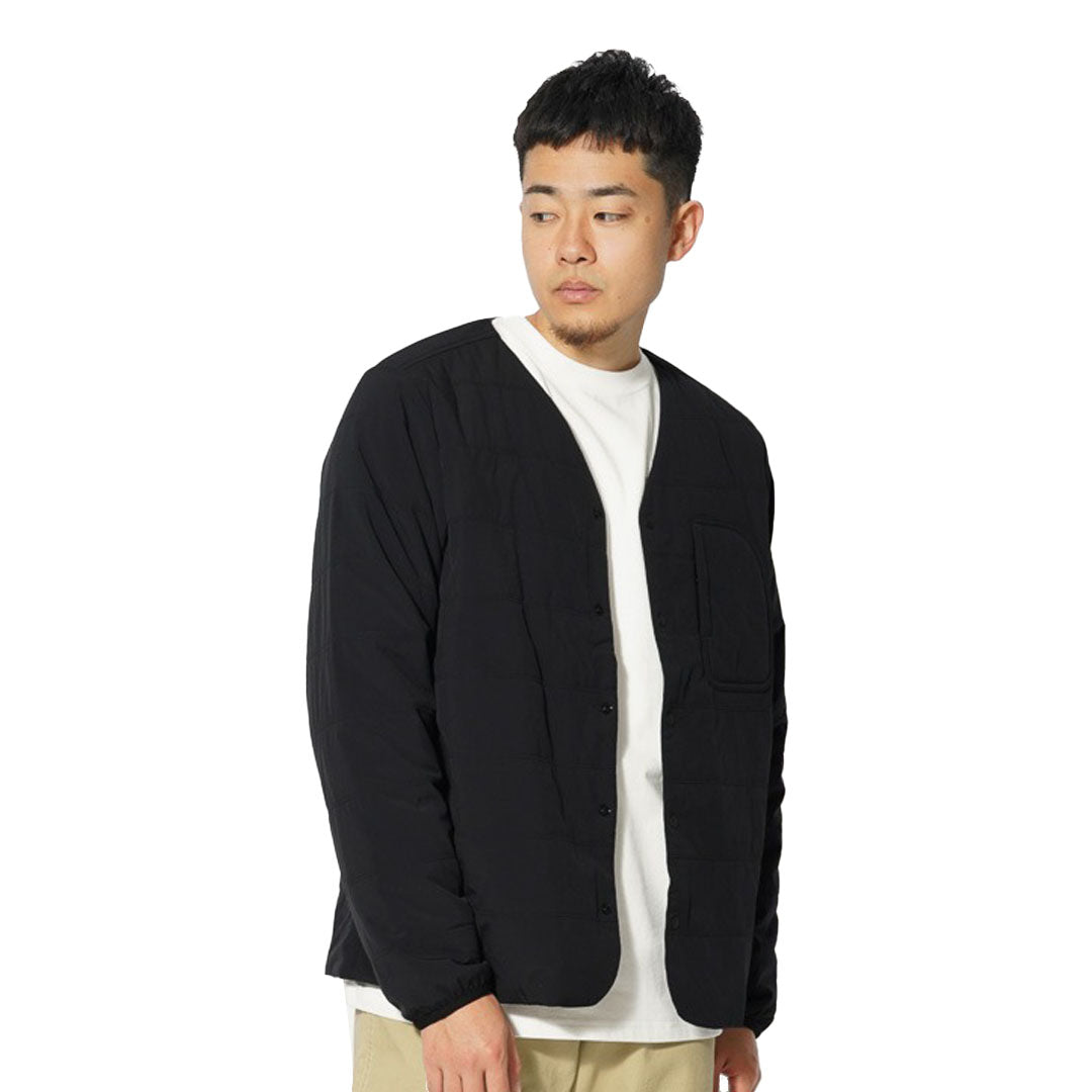 SNOW PEAK Flexible Insulated Cardigan Black