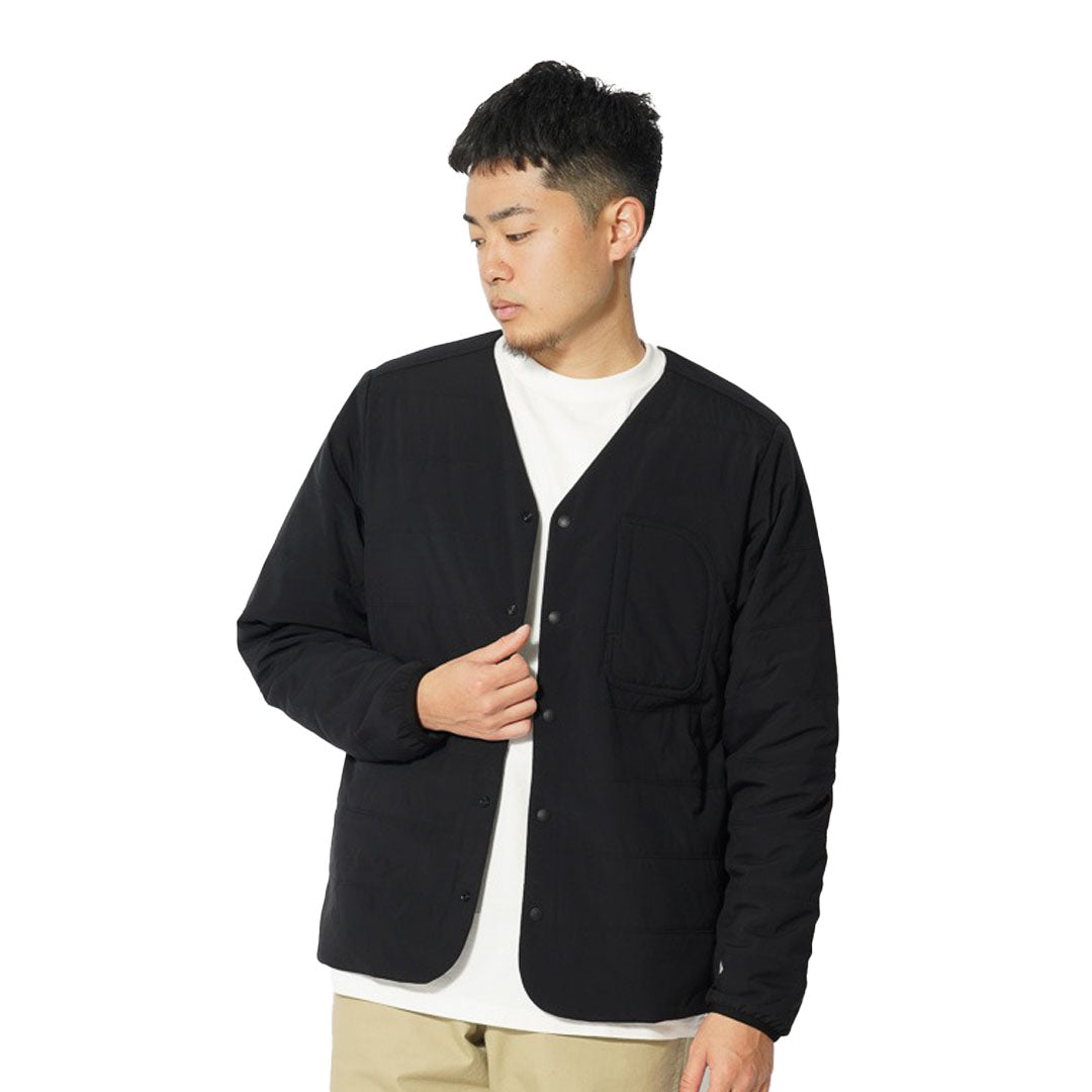 SNOW PEAK Flexible Insulated Cardigan Black