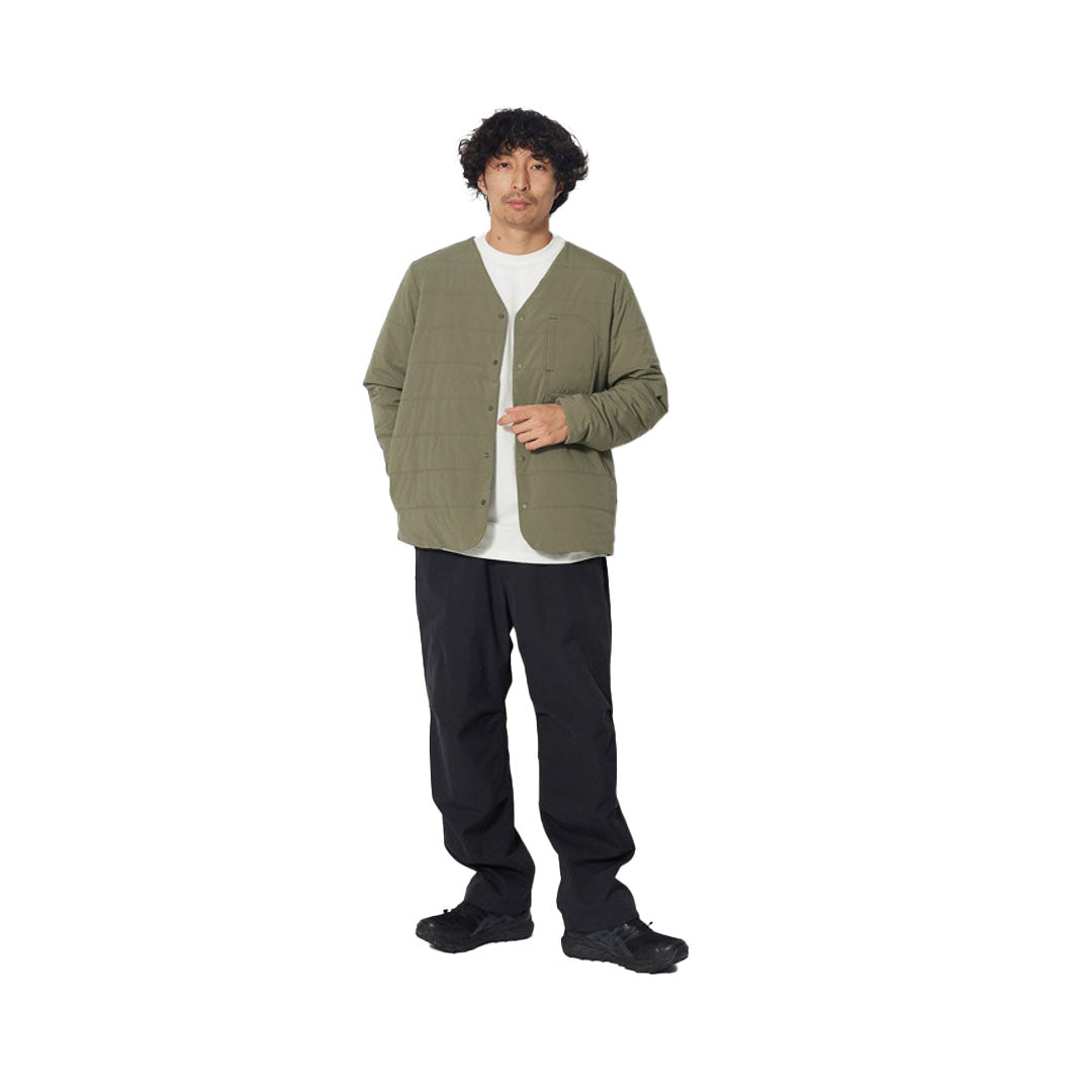 SNOW PEAK Flexible Insulated Cardigan Olive