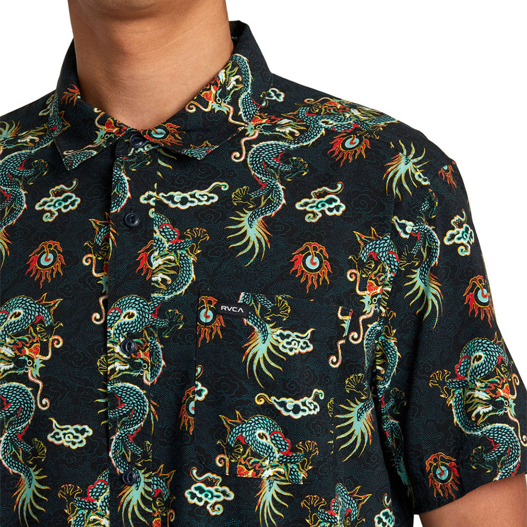 RVCA Neon Dragon Ss Wvtp