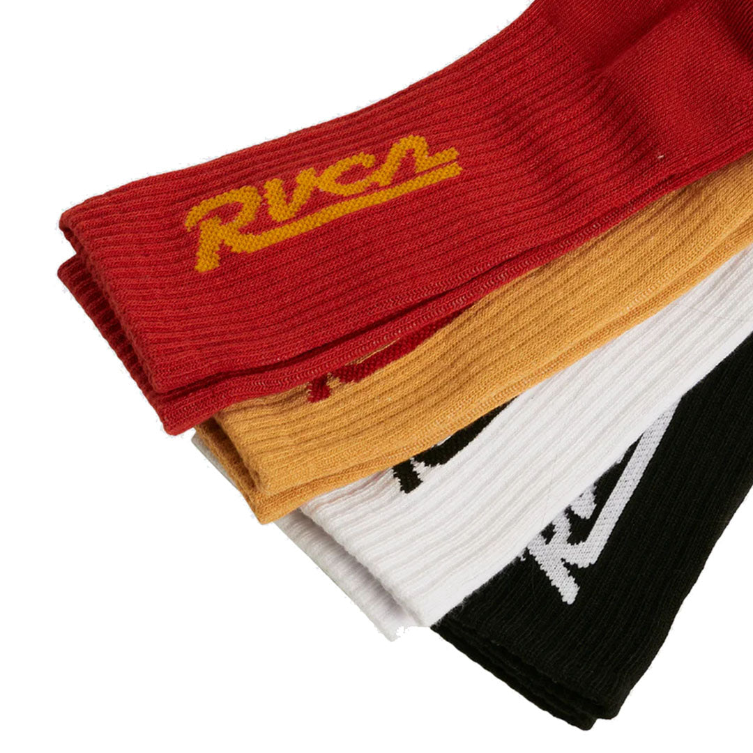 RVCA Rvca Seasonal Sock 4 Pack Accessories