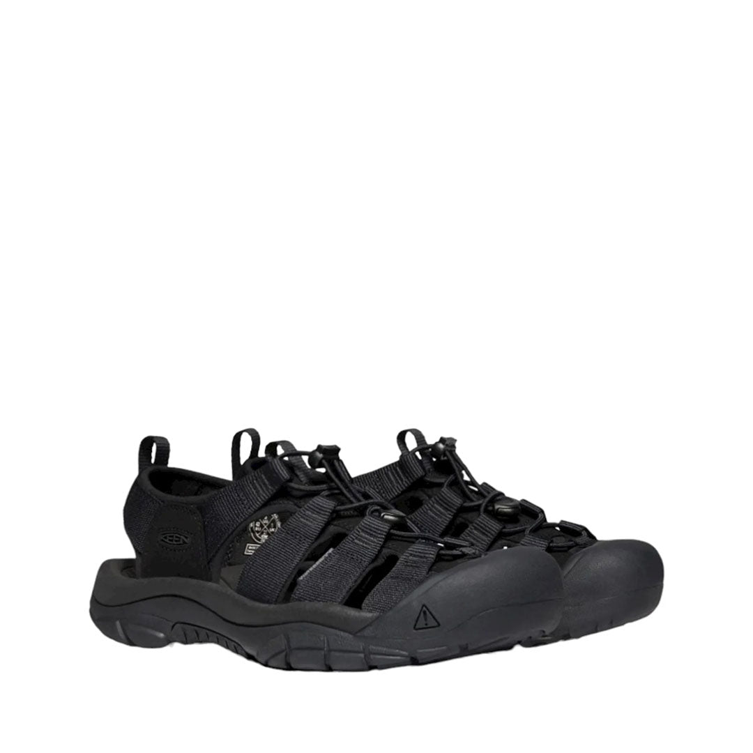 KEEN Keen Newport H2 Womens Triple Black Outdoor Sandals