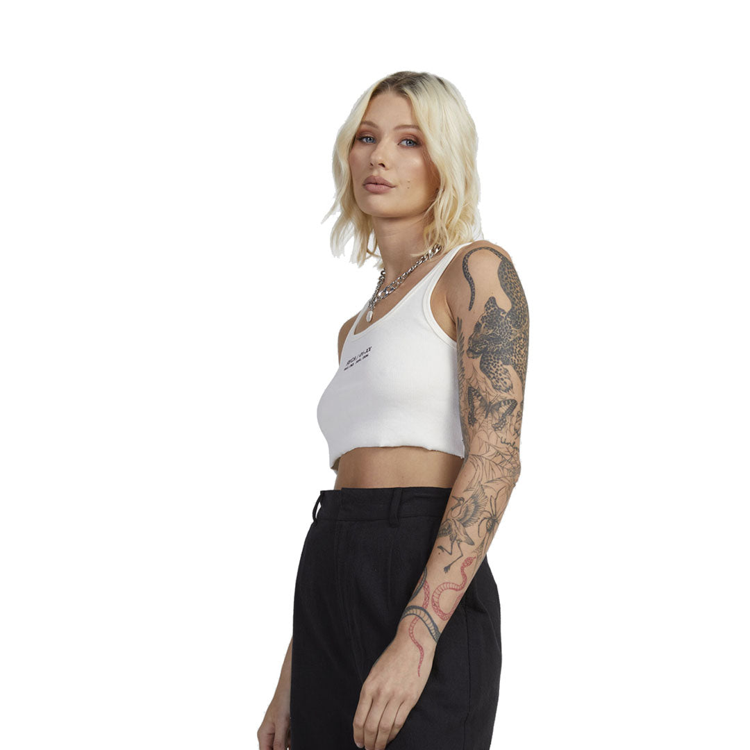RVCA Circa Cropped Tank Shirt