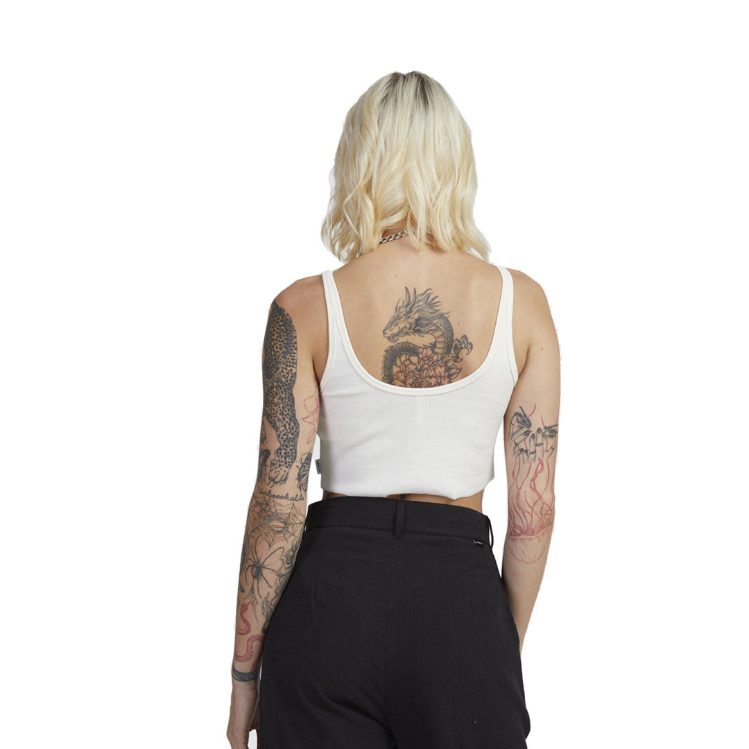 RVCA Circa Cropped Tank Shirt