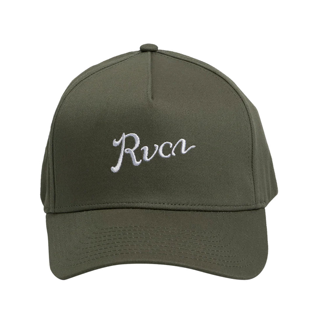 RVCA Alley Script Pinched Snapback Head Gear