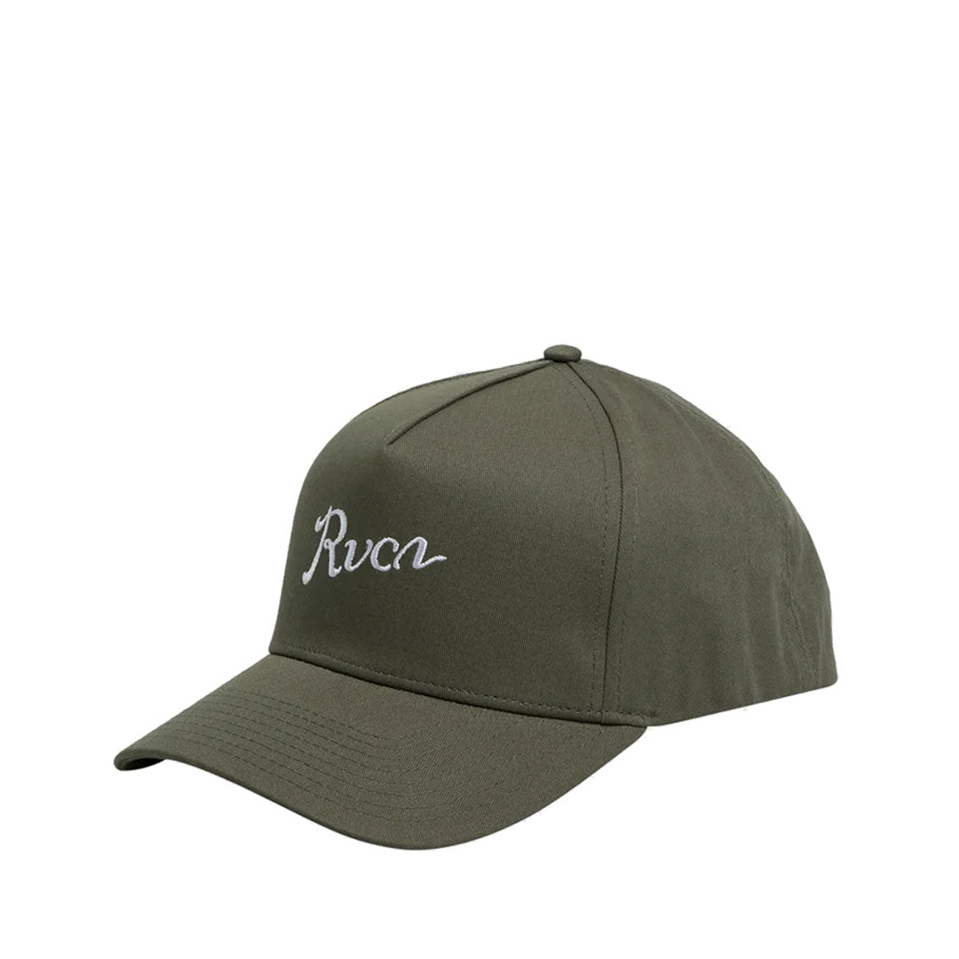 RVCA Alley Script Pinched Snapback Head Gear