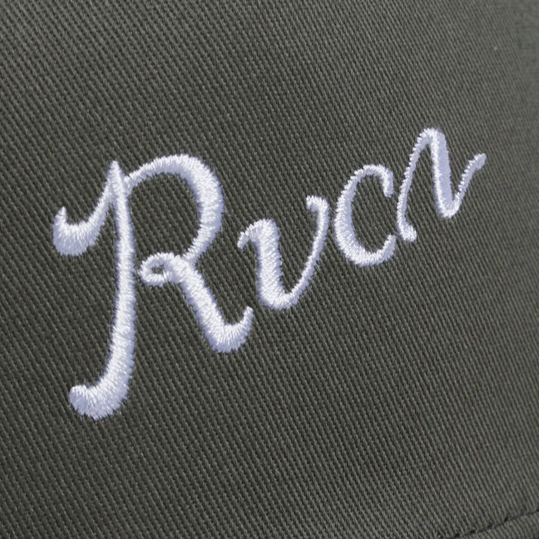 RVCA Alley Script Pinched Snapback Head Gear