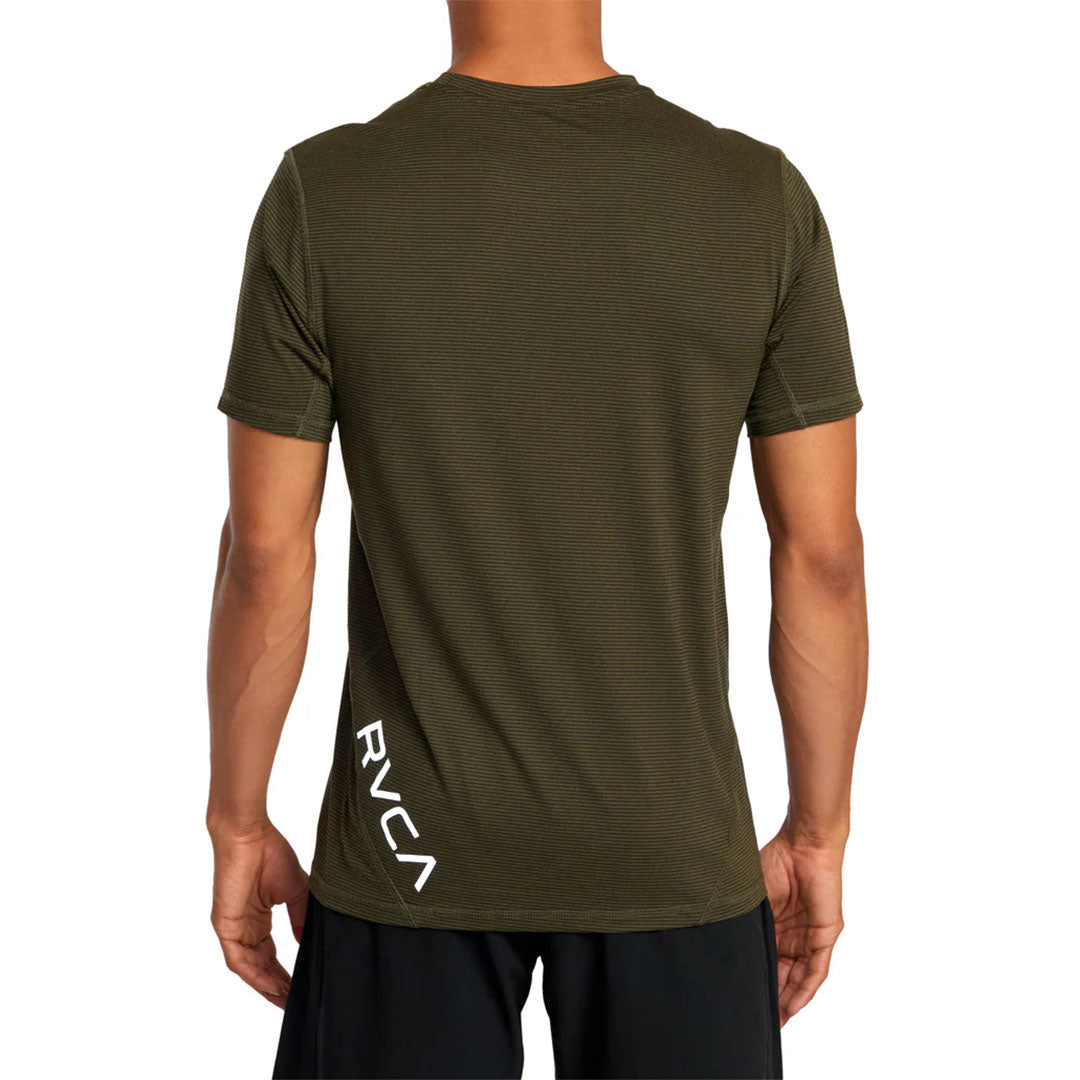 RVCA Sport Vent Stri Kttp Shirt