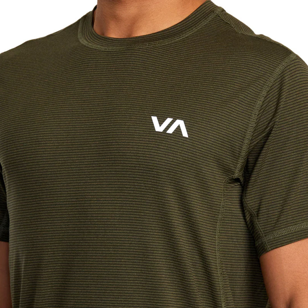 RVCA Sport Vent Stri Kttp Shirt