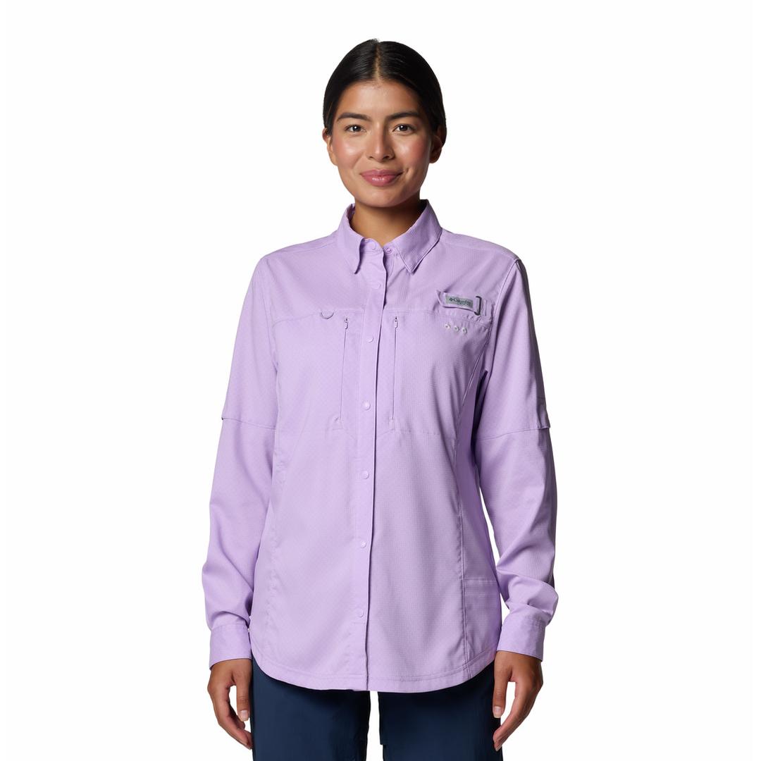 COLUMBIA SPORTSWEAR Women's Shadowcaster Zero Ls Long Sleeves Polo