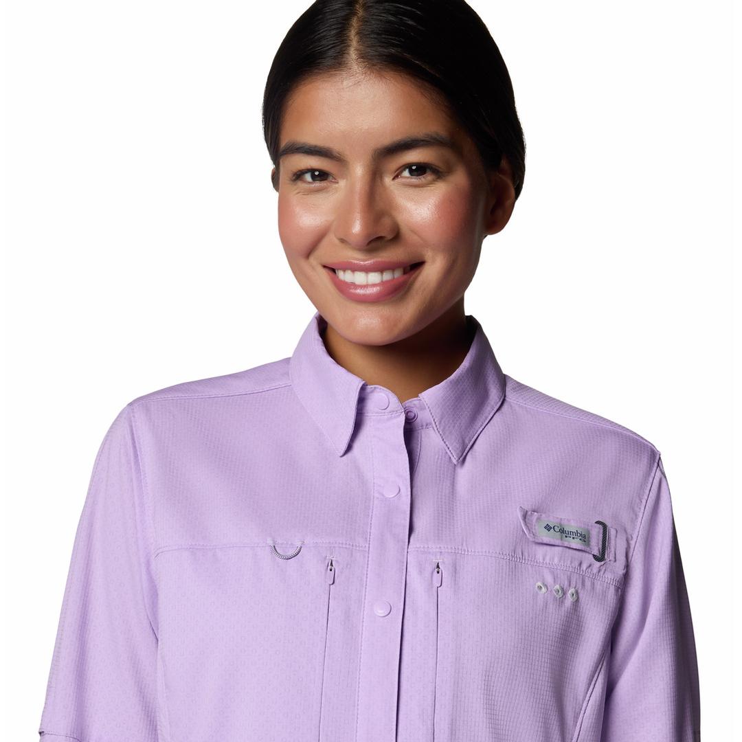 COLUMBIA SPORTSWEAR Women's Shadowcaster Zero Ls Long Sleeves Polo