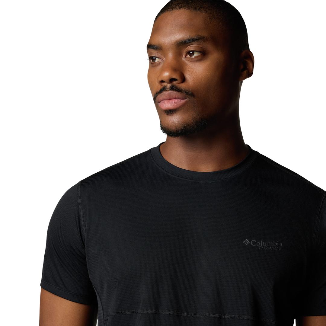 COLUMBIA SPORTSWEAR Men's Cirque River Pro Short Sleeve Graphic Crew Shirt