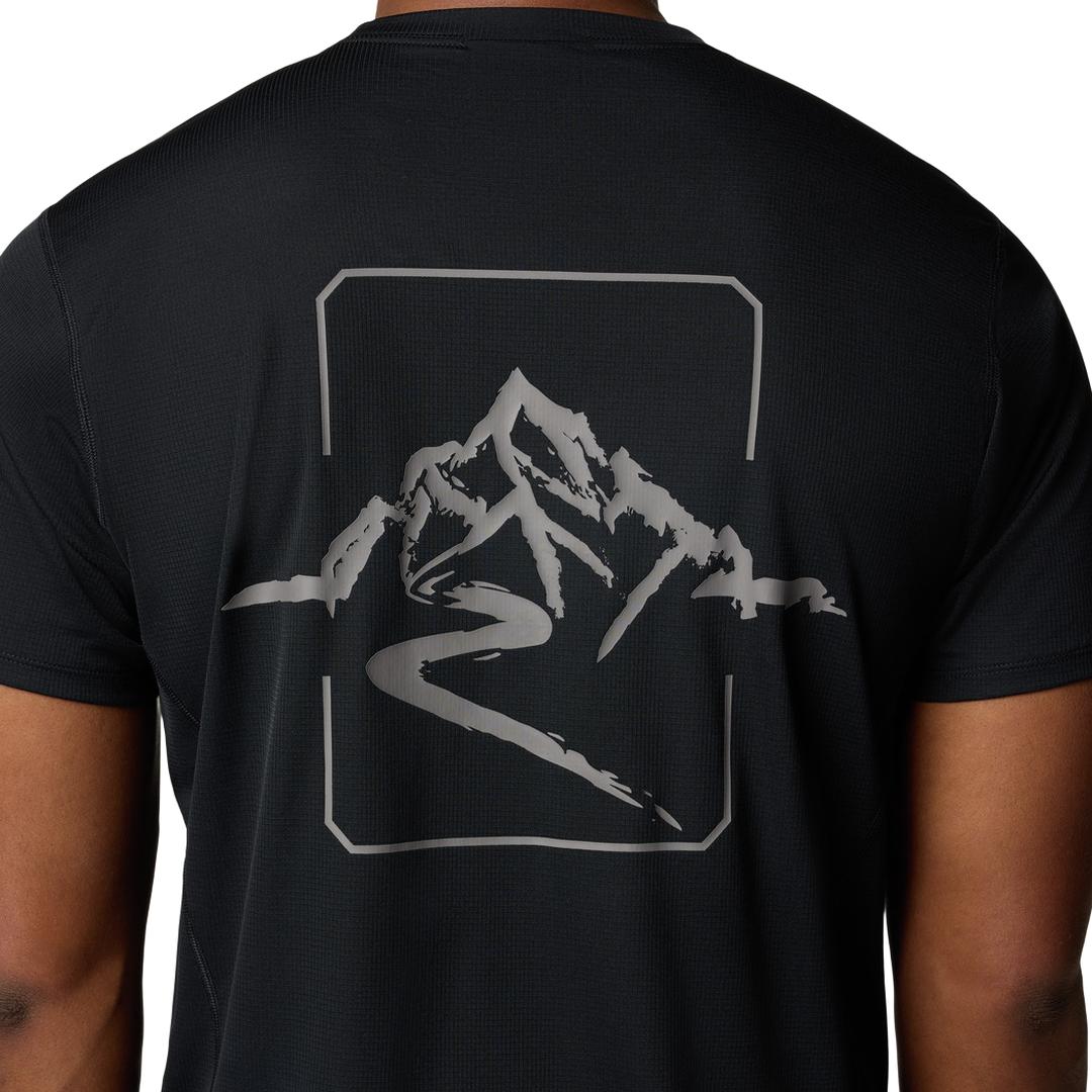 COLUMBIA SPORTSWEAR Men's Cirque River Pro Short Sleeve Graphic Crew Shirt