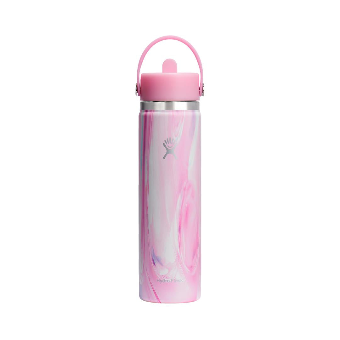 HYDRO FLASK HYDRO FLASK 24 OZ WIDE FLEX STRAW CAP JELLY PINK