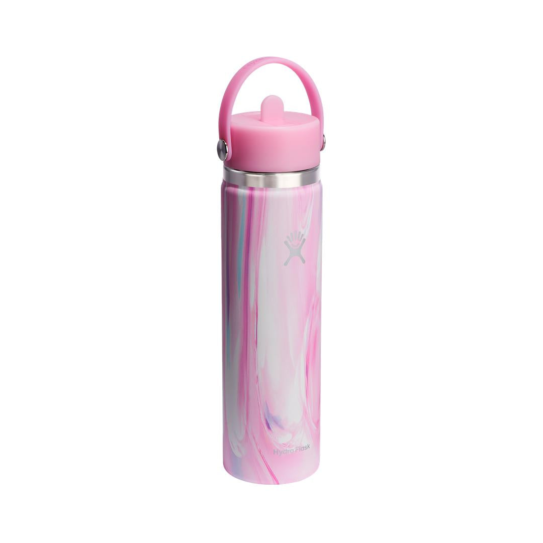 HYDRO FLASK HYDRO FLASK 24 OZ WIDE FLEX STRAW CAP JELLY PINK