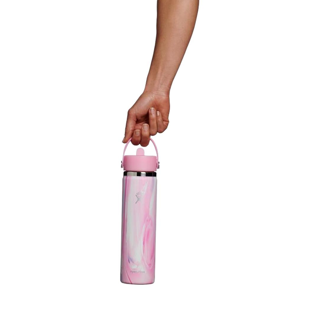 HYDRO FLASK HYDRO FLASK 24 OZ WIDE FLEX STRAW CAP JELLY PINK